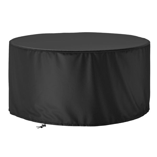 Round Furniture Covers Waterproof UV Outdoor Furniture Table Chair Cover