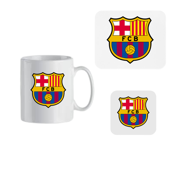 Mug, Coaster and Mouse Pad Combo - Barcelona