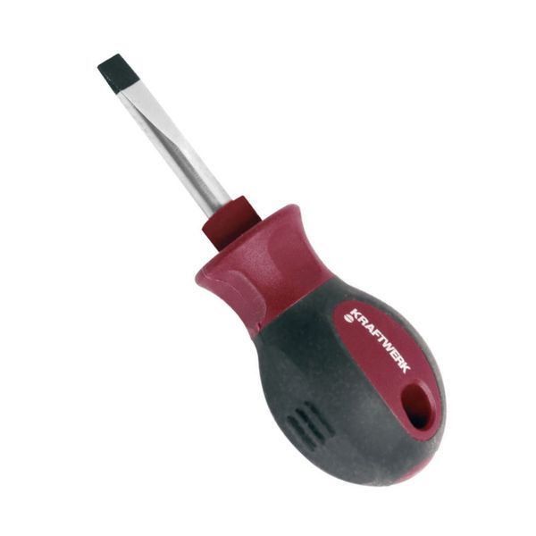 Kraftwerk Stubby Screwdriver Slotted 6mm