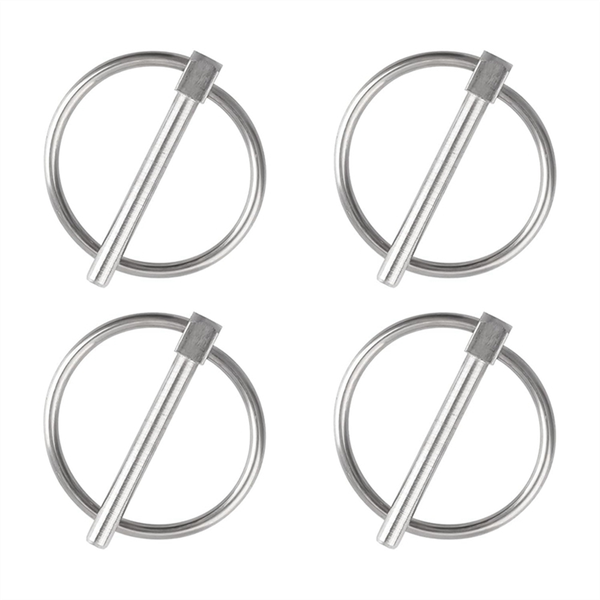 Lynch Pin 4Pcs Dia 4 5Mm Safety Pins Trailer Lock Pin Retaining Pins
