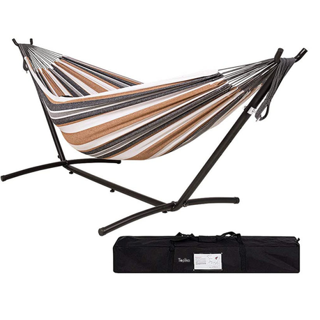 Topika Hammock Sturdy, Easy Setup, And Ideal For Backyard Or Damping Trips. Image