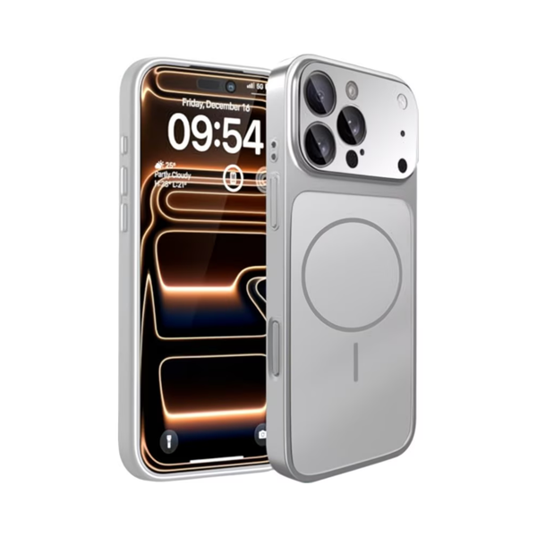 Magnetic Phone Case with Lens Protection compatible with iPhone 17 Pro Max