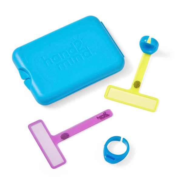 Hand2Mind Fingerfocus Highlighter To Go: Finger-point Reading Tool for Kids