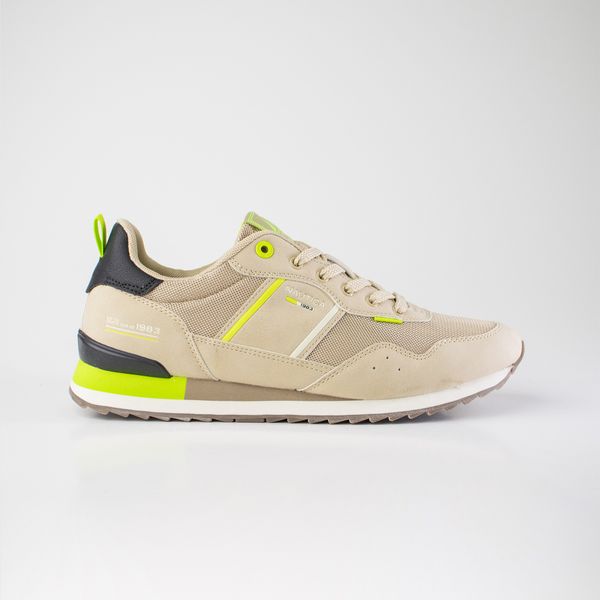 Nautica Men's Electa Toned Sneakers-Beige