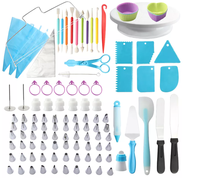 110 Pieces Cake Decorator Set