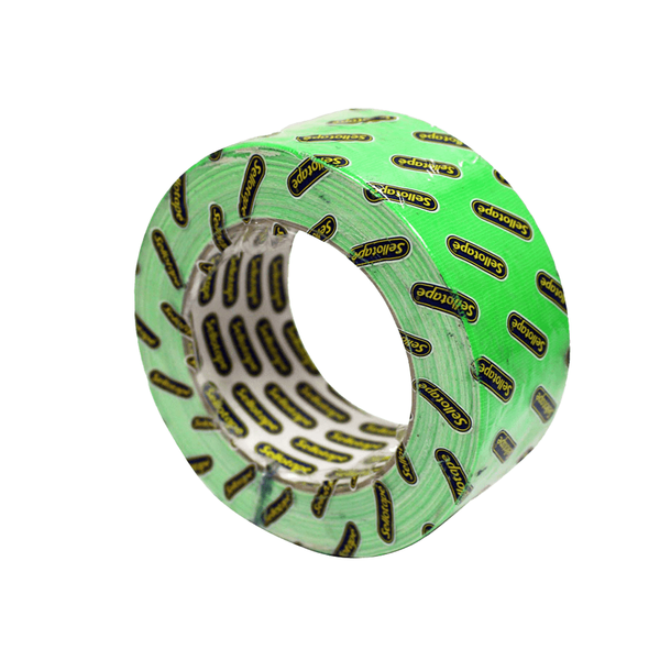 Tape Sello Duct Lumo Green 48Mmx20M - 4 Pack