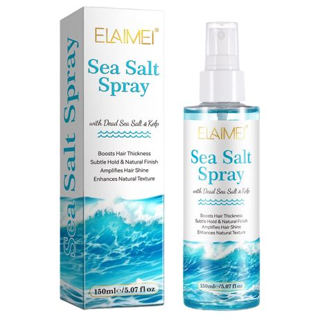 Sea Salt Hair Spray, 150ml, Texturizing Spray for Natural Volume and Shine Image