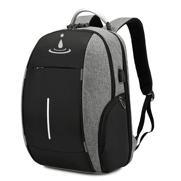 iDemoo Suisse 16 Inch Laptop Backpack with USB Charging Port - Anti-Theft