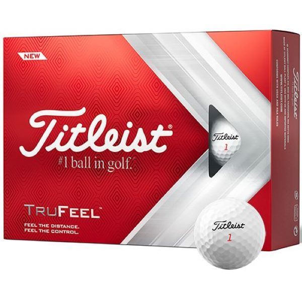 Titleist 2022 TruFeel Men’s Golf Balls - Pack of 12