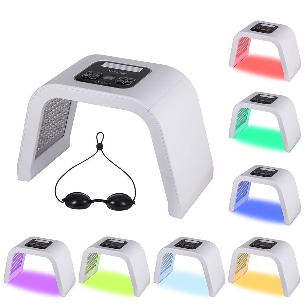 7 Colour LED Light Therapy Skin Rejuvenation Machine Spa Beauty ...