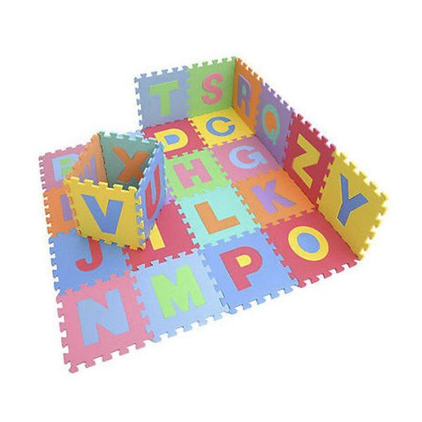 Educational Alphabet Eva Foam Floor Mat for Kids - 26 Pieces