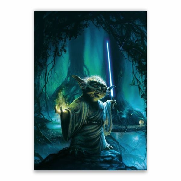 Yoda Portrait Poster - A1