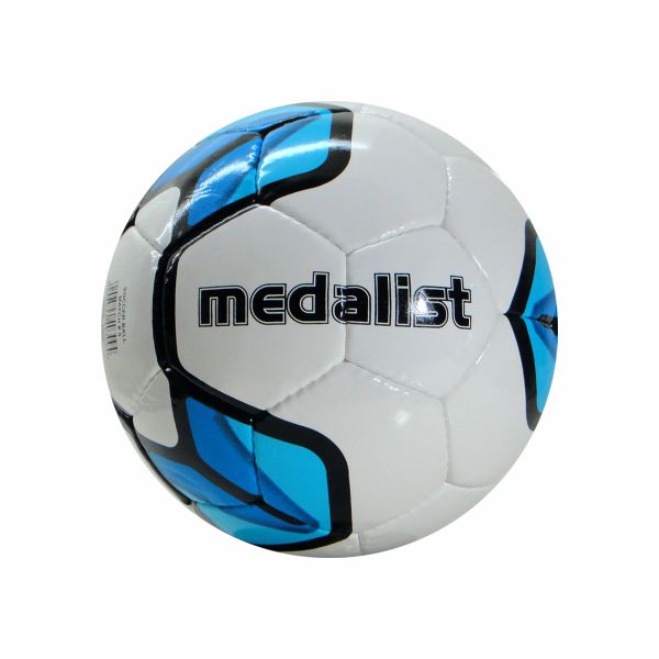 Medalist Match Soccer Ball - White/Blue - Size 5