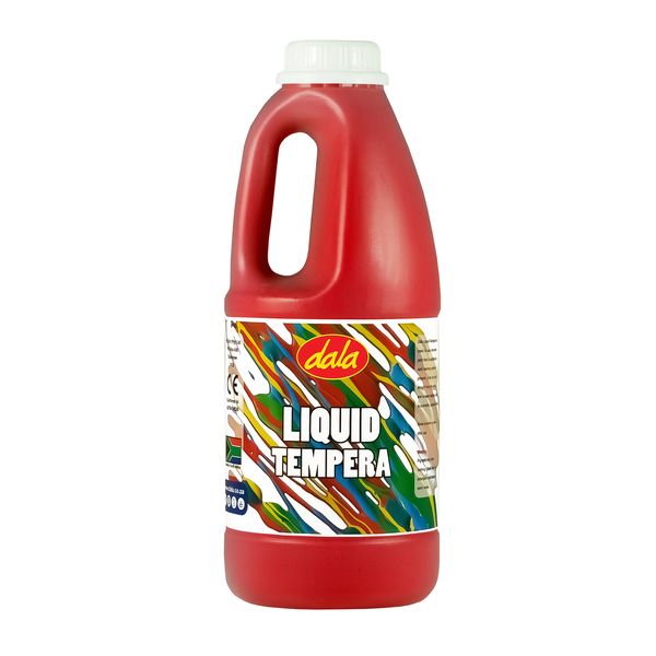 Dala Liquid Tempera Red 1L