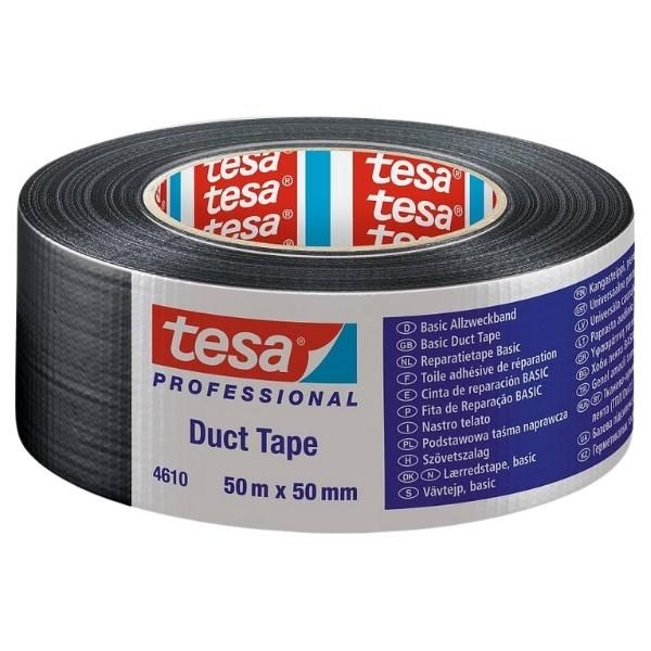 Tesa Duct Tape 50mm x 50m Black Buy Online in South Africa