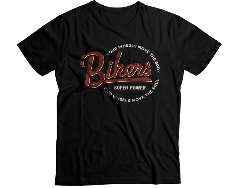 Bikers Super Power T-Shirt