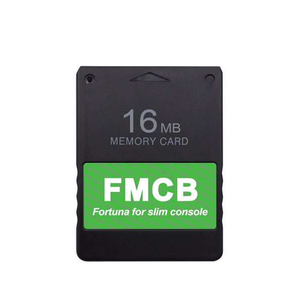 16MB Memory Card Campatible with PlayStation 2 Slim Fortuna FMCB