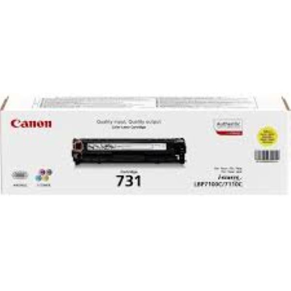 Canon 731 Yellow Laser Toner Cartridge