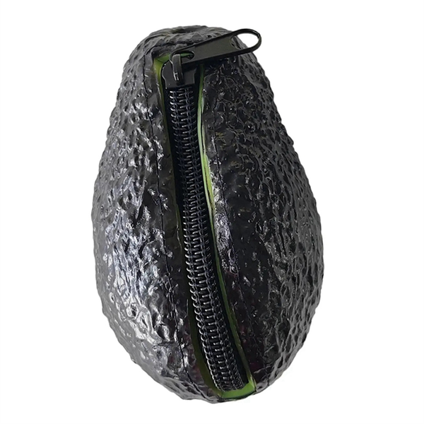 Simulation Avocado Coin Purse Key Storage Bag Fun Hand Gift Mini Bag