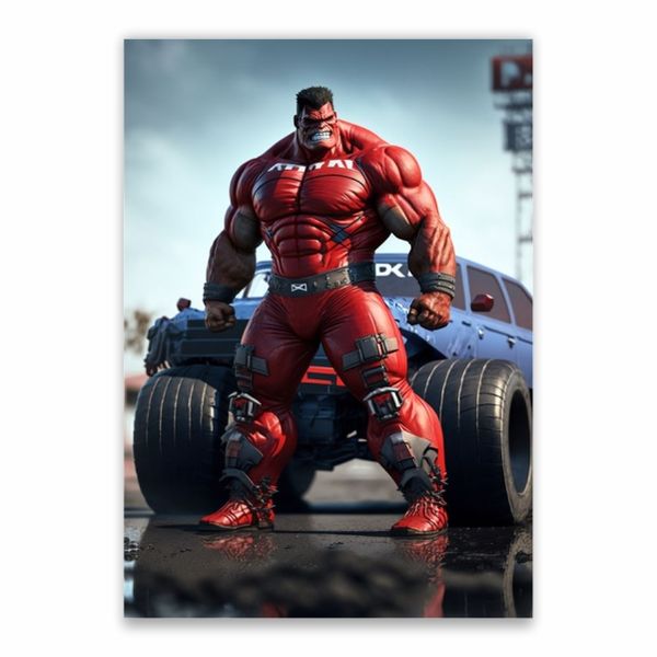 Red Hulk Poster - A1