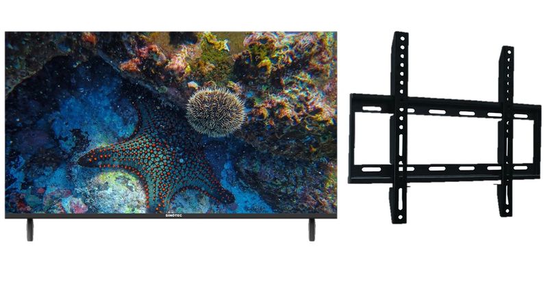 SINOTEC 40" STL-40T1D HD Digital LED TV + Wall Mount TV Bracket