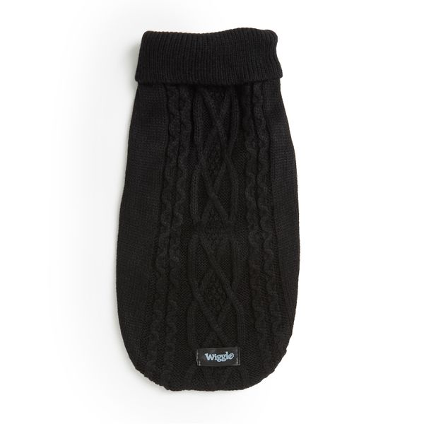 Wiggle Black Dogs Turtle Neck Pullover