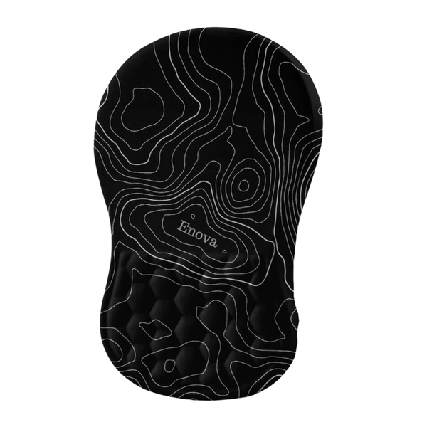 Enova Ergonomic Mouse Pad Wrist Support with Massage Design for Pain Relief