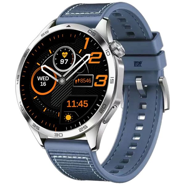 Blue Smart Watch - A Perfect Gift with Heart Rate Monitor &amp; Sleep Tracking