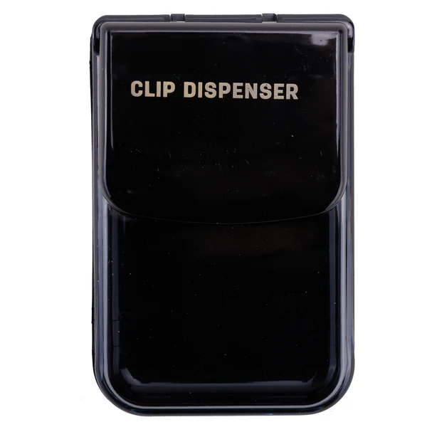 Paper Clip Dispenser 100x165x32MM - With Magnetic Top