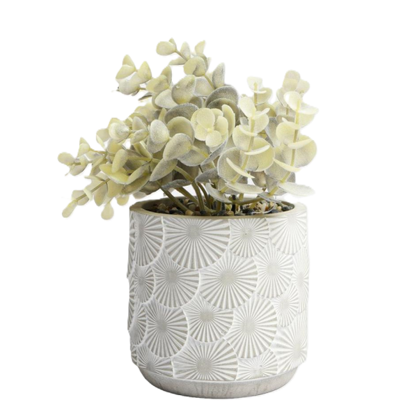 Kitro Potted Sunburst Tulip Faux Plant