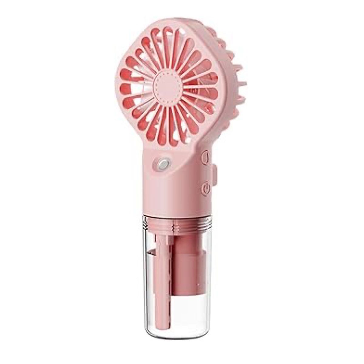 Portable Water Spray Mist Fan - Pink