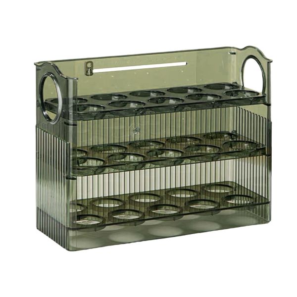 Self-flip Egg Storage Box