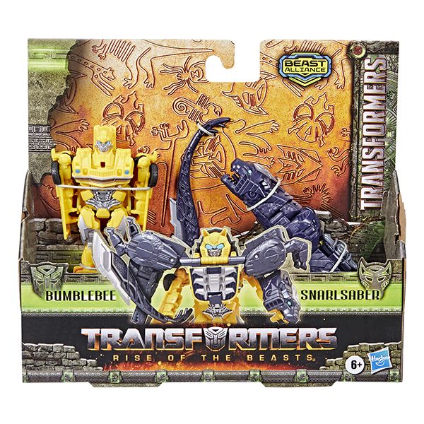 Transformers - Rise of the Beasts - 12cm Beast Combiner- Bumblebee &amp; Snarlsaber Figures