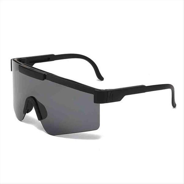 Black Cycling Polarized Baseball Sunglasses for Adults and Teens