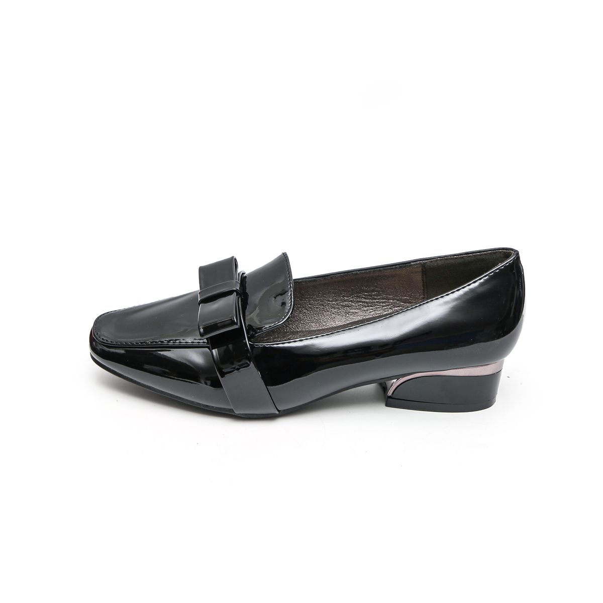 TTP Square Toe Patent Loafers with Ribbon D cor JSF9-1 | Shop Today ...