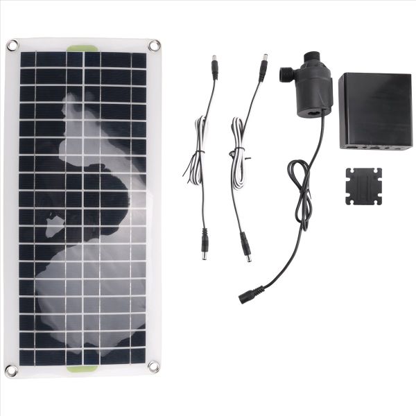 50W Solar Water Pump 800L/H Dc12V Low Noise Solar Water Fountain Pump