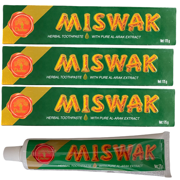 Dabur Miswak Toothpaste Large 175g x 3 Piece Set - Paris