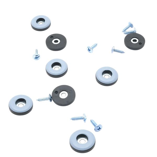Easy Glide Screw-On Furniture Pads - 16 Piece Set
