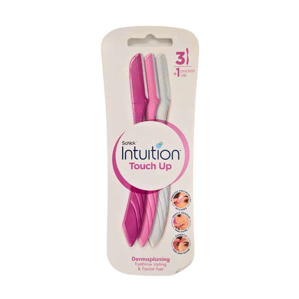 Schick Intuition Touch Up - Eyebrow Styling &amp; Facial Exfoliation