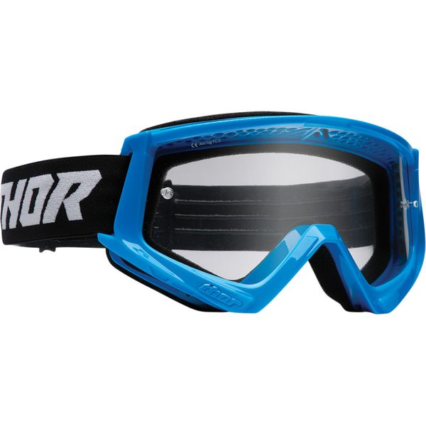 Thor Combat Racer White/Black Goggle