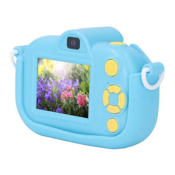 Cute 12MP Digital Video Camera 1080P 2in IPS Screen Front Rear Lens