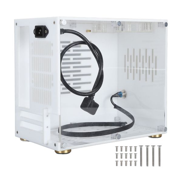 Transparent Mini ITX Case DIY Gaming PC
