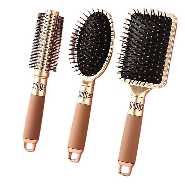 3 Pieces Hair Brush Comb Set Paddle Brush Smoothing Hair Brush