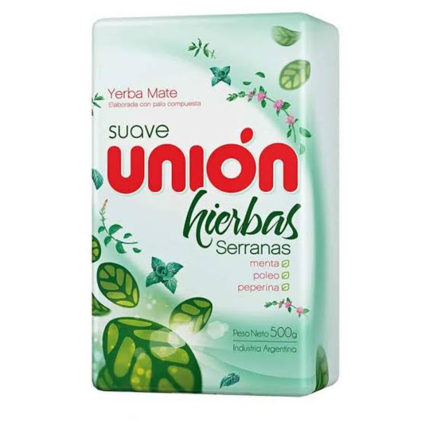 UNION Yerba Mate 500g - Mountain Herbs Mix (Imported from Argentina)
