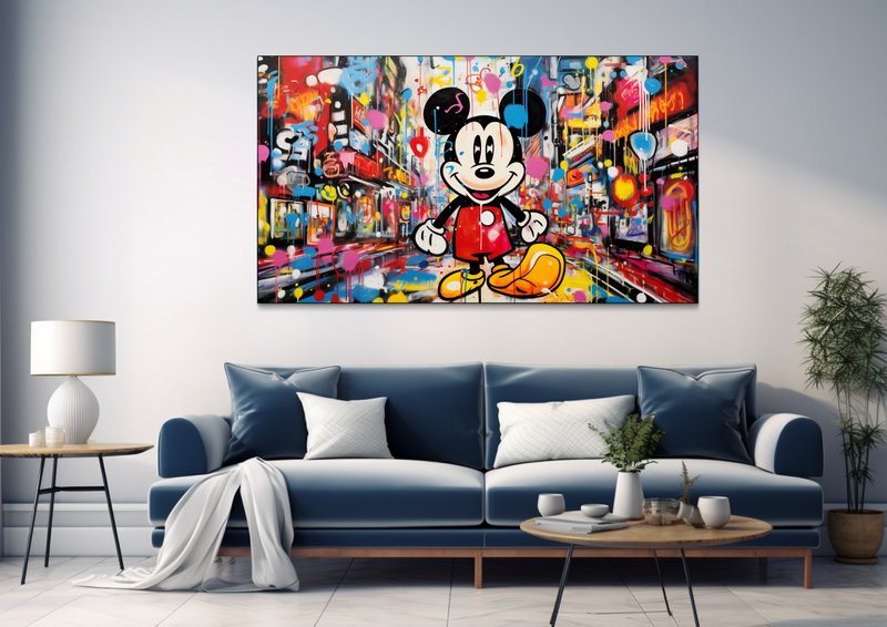 Canvas Wall Art - Street Dreams Abstract - BK0301