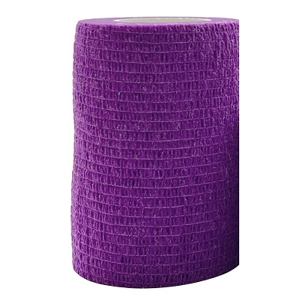 Purple Sport Self Adhesive Elastic Bandage Wrap Tape