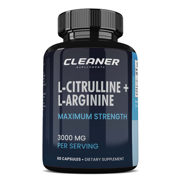 L-Citrulline + L-Arginine 3000mg Capsules