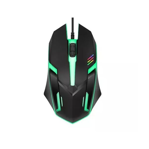DW Optical Wired Rgb Gaming Mouse Black - MO20