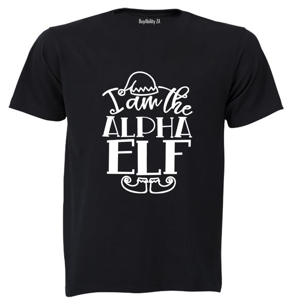 Alpha Elf - Christmas - Adults - T-Shirt