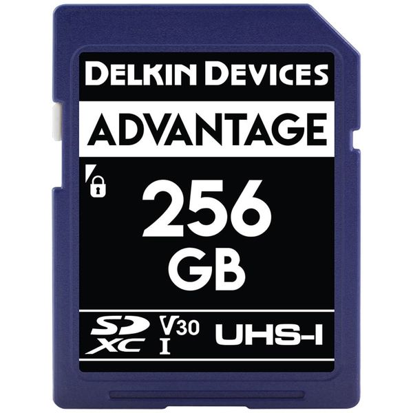 Delkin Devices Advantage 256GB UHS-I SDXC Memory Card (100MB/s)